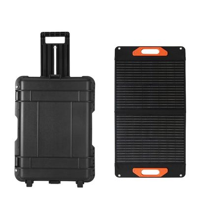 Estação de energia móvel ao ar livre com inversor de onda senoidal puro de 3000W e bateria LiFePO4