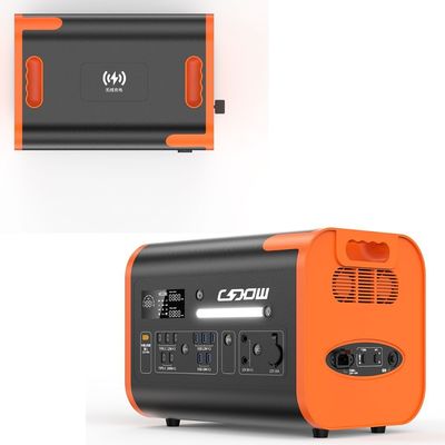 27 kg Pacote Peso Bruto 220V±5% AC Saída 40ah Estação de Energia Móvel com Inverter e LiFePO4