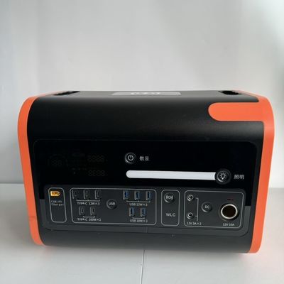 2200W de potência constante Estação de energia solar portátil 1500W 1000W para emergência doméstica