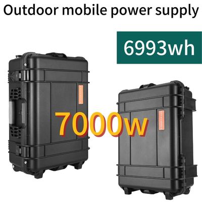 8000W Pico de Potência AC LiFePO4 Estação de Energia de Gerador Solar para necessidades domésticas ao ar livre