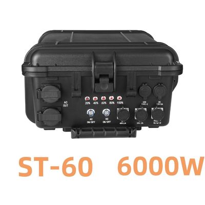 Estação de energia solar portátil USB de 5000 W para viagens ao ar livre, acampamento e situações de emergência