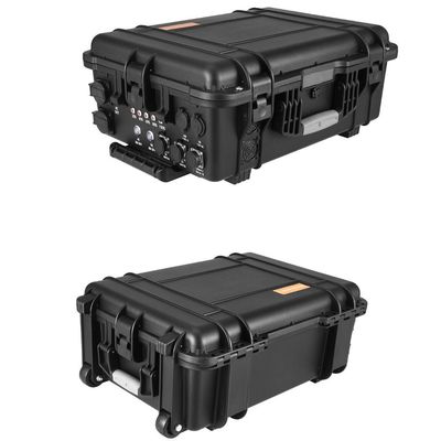 Viagens ao ar livre Estação de energia solar Preto Personalizável Inverter de onda senoide pura Carregamento USB