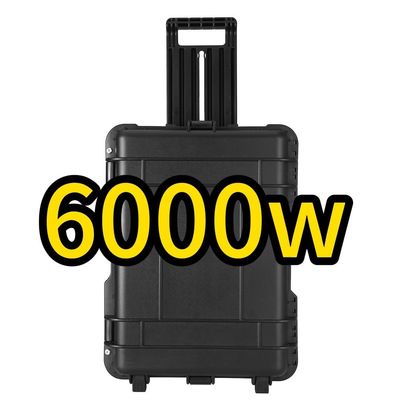 USB/Tipo-C 18W Max Carregador portátil para casa e acampamento 6000W 6216WH ST-60 Power Station
