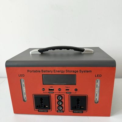 Estação de energia solar móvel para acampamento ao ar livre 300W/500W