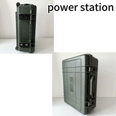 Estação de energia portátil de aventura ao ar livre de grande capacidade de 6000W com quadro médio ABS