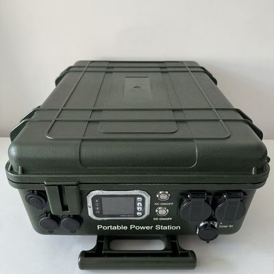 Fornecedora de energia móvel para o exterior de 3000 W com bateria de lítio e extintor automático