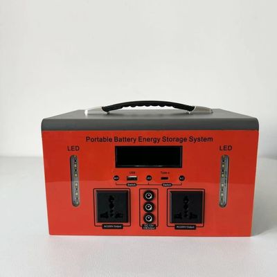 Forma de onda de saída de correção 500W Estação de energia portátil de carregamento rápido com CA DC