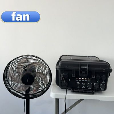 Estação de energia solar 5000W 6000W AC 220V 240V Bateria LiFePO4 para aparelhos domésticos
