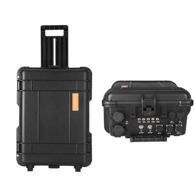 Gerador portátil de bagagem puxado à mão viagem fácil 2000W 3000W 6000W 7000W para viagens