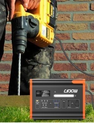 40ah Laranja OEM ODM 2200W Gerador solar para casa para acampamento ao ar livre Estação de energia portátil
