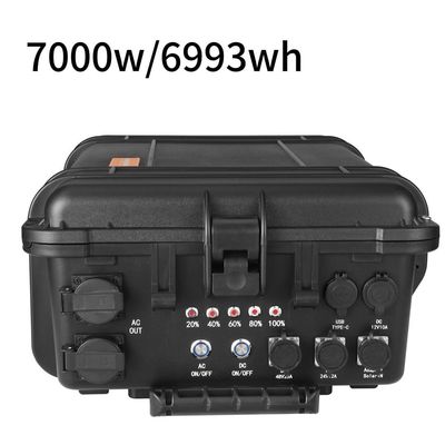 Materiais de concha ABS Alloy Estação de energia solar portátil 3000W/5000W/7000W 4000W para exterior