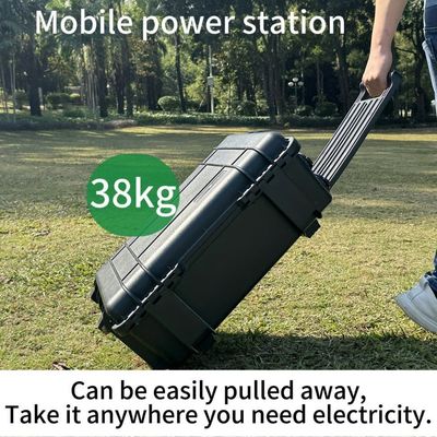 Materiais de concha ABS Alloy Estação de energia solar portátil 3000W/5000W/7000W 4000W para exterior
