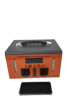 Estação de alimentação portátil 300W/500W com porta USB e base de alimentação AC para acampamento ou energia de emergência
