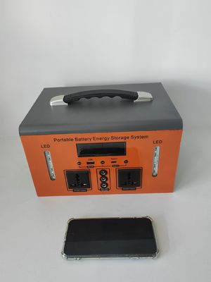 Pequena central elétrica portátil de 300 W/LiFePO4 com proteção contra sobrecarga e onda de correção