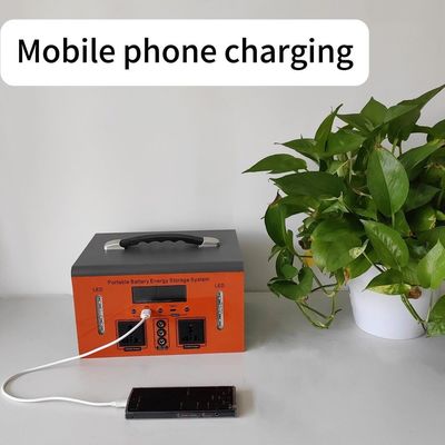 Venda direta de 500W para acampamento ao ar livre Estação de energia portátil Adaptador de DC de tensão de entrada
