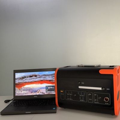 Capacidade restante 80% 5%-95%Dod AC Output Power Station para gerador móvel no local