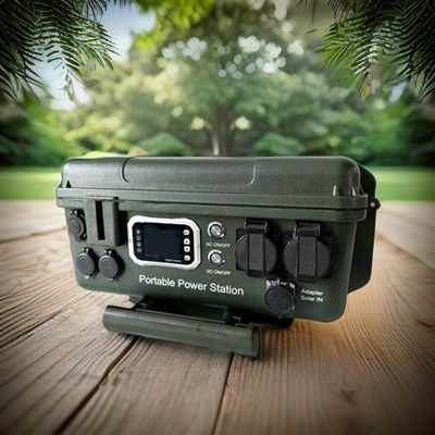 Trabalho ao ar livre Emergência de acampamento 110V/230V/3000W Estação de energia com porta AC/DC/USB