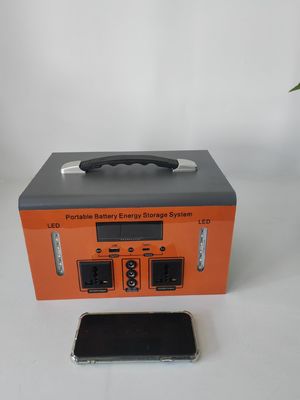 XT500 500W/110V/220V Carregador de acampamento ao ar livre Estação de energia portátil com adaptador de CC