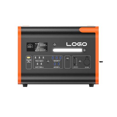 Carregamento rápido de 2200W de potência constante Estação de energia solar para acampamento e casa