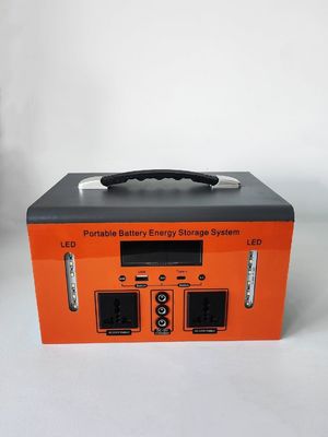 Estação de energia portátil de 500W de banco de carregamento de backup para escritório com saída de corrente contínua de 12V Max 11-14V