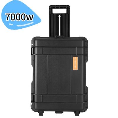 Baterias BMS de armazenamento de energia solar de onda sinusoidal pura de 7000W para soluções de energia portáteis