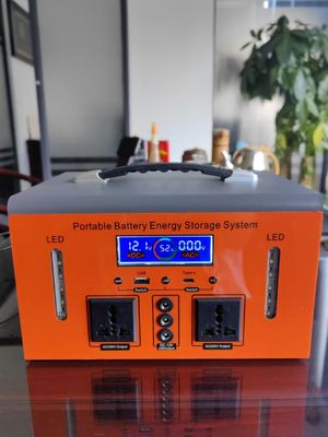 Estação de energia portátil 3000kw com saída de onda de correcção e potência nominal de saída de 500W