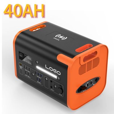 Estação de energia de armazenamento de emergência com 2400W portátil e tipo-C 3*18W/2*100W