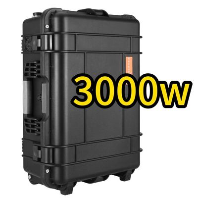 Bateria LiFePO4 3000W/3000wh Estação de energia portátil Mobile Standby Camping Essential