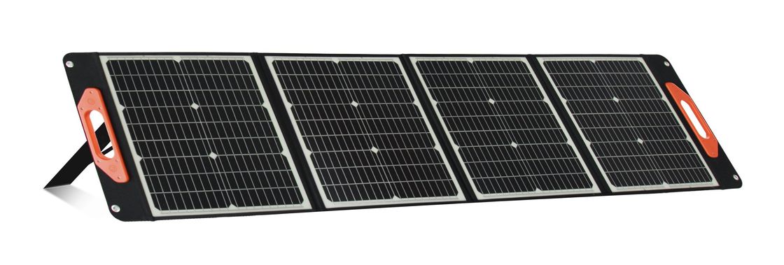 Painel solar dobrável de silício monocristalino de 200W para fácil armazenamento e transporte
