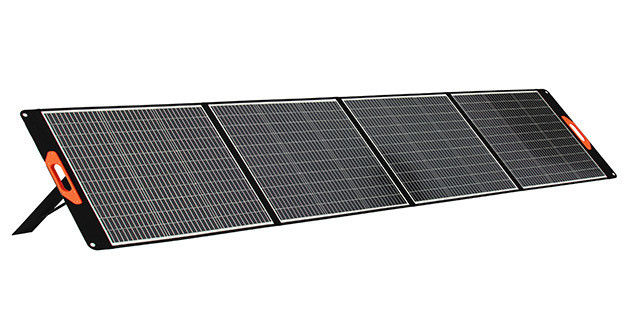 285.2*63.8*2.5cm painel solar dobrável de silício monocristalino para situações de desastre