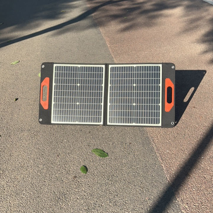 Painel de células solares de 60W para carregamento rápido 17.5V/3.4A DC Output Design dobrável