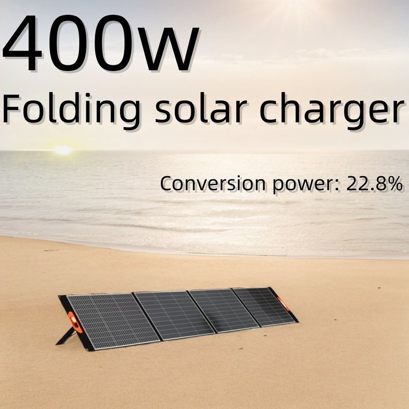 12V-39V 400W Único Cristal Multi-Função Dobrável Portátil Célula Solar Notebook Camping