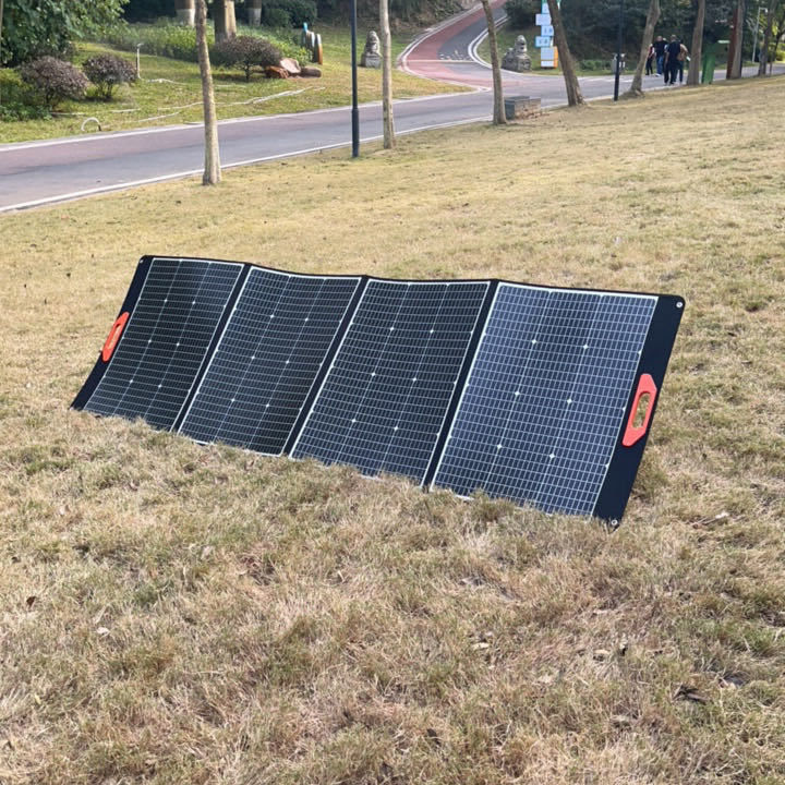 Painéis solares de silício monocristalino para energia renovável 60W 100W 120W 200W 300W 400W