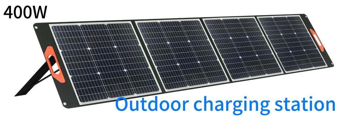 Painel solar portátil de silício monocristalino para alimentação de sistemas de armazenamento de energia