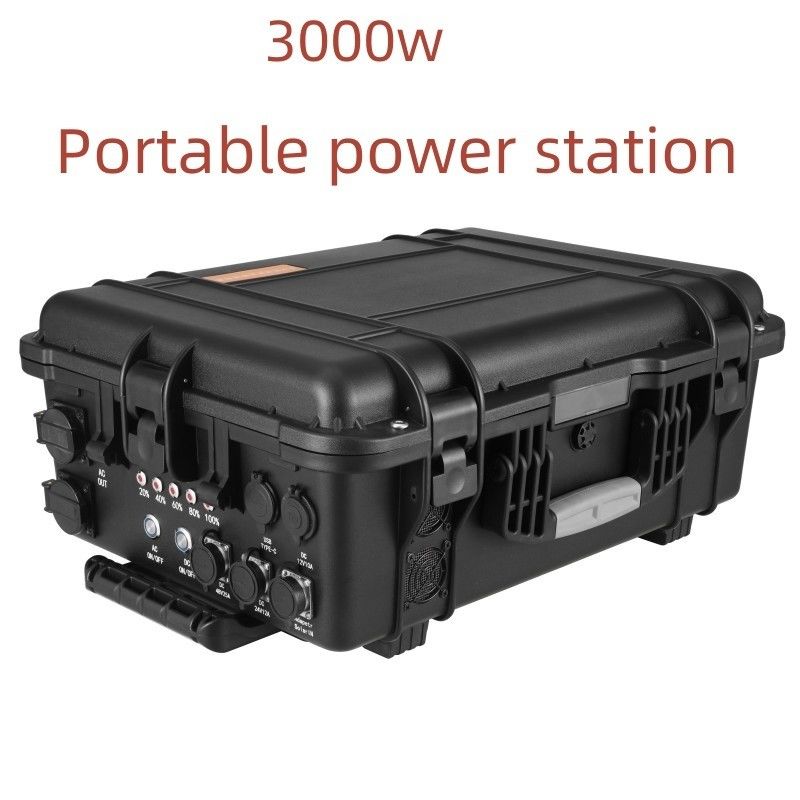 Estação de energia LiFePO4 de 3000W A solução definitiva para as necessidades de energia doméstica e exterior