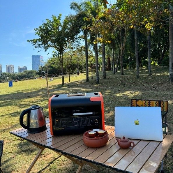 Energia de armazenamento Fornecimento de energia Gerador solar Estação de energia portátil para acampamento ao ar livre