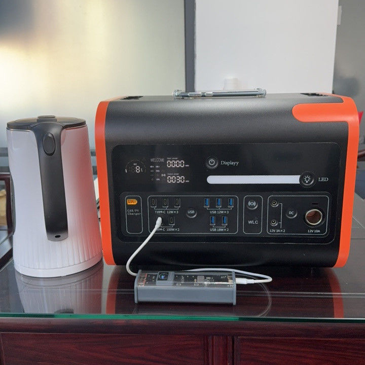1800W-2400W Armazenamento de energia Estação de energia portátil Gerador solar para viagens ao ar livre