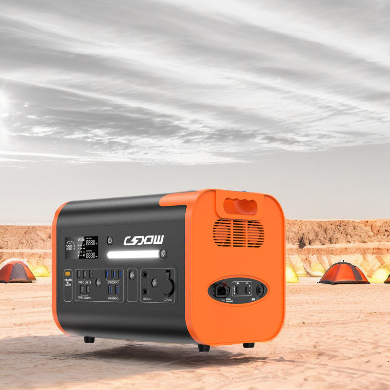 Tipo-C Output Estação de energia móvel para casa e acampamento cerca de 25kg 2048wh gerador solar