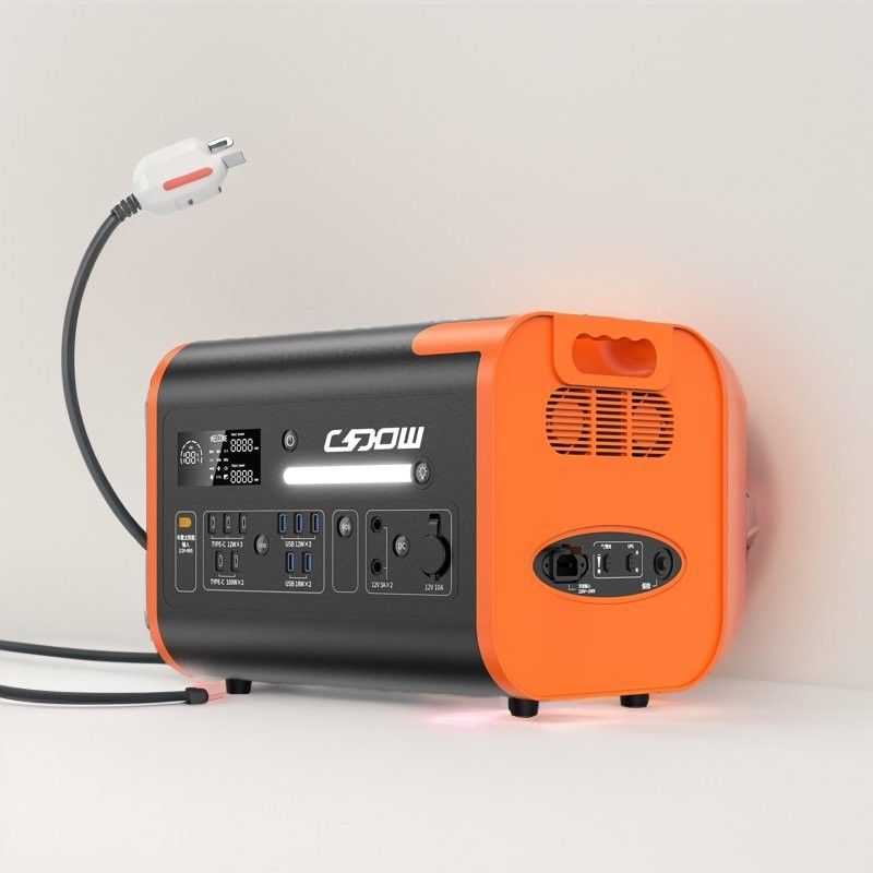 AC 220V-240V Pequeno gerador de energia solar para estação de energia doméstica portátil