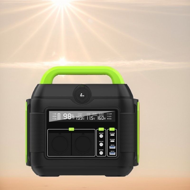 Estação de carga rápida portátil de 600W/160000mAh 110V AC/DC/USB/Type-C Outdoor Output Power Bank