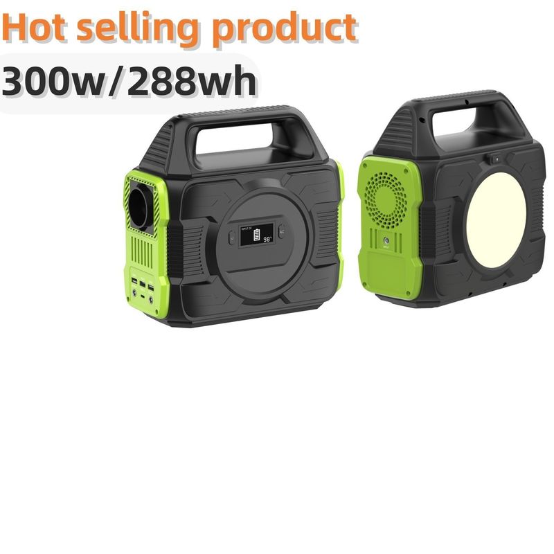 Inversor de estação de energia solar reciclável de 300W/288wh para gerador solar portátil doméstico