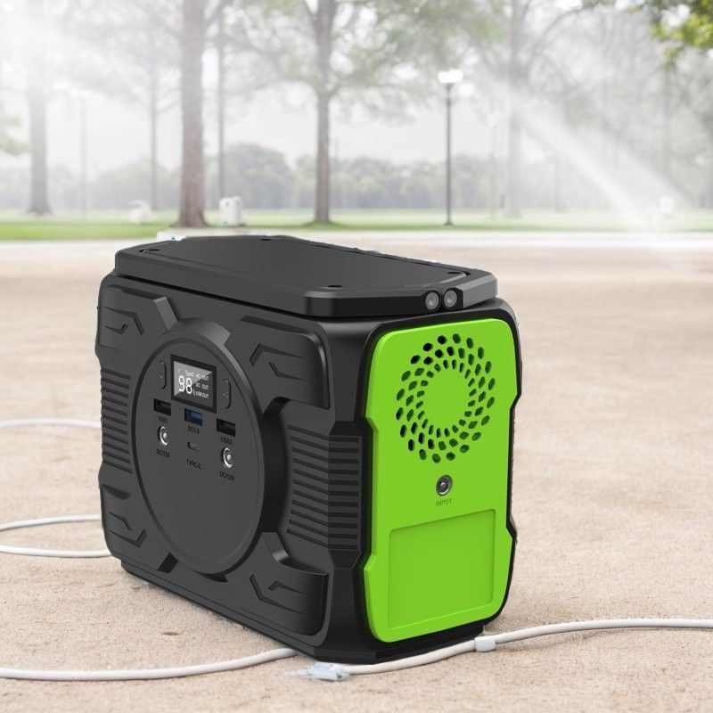 Gerador de energia portátil de armazenamento de energia 220V 200W para estação de carregamento de drones RV de varanda