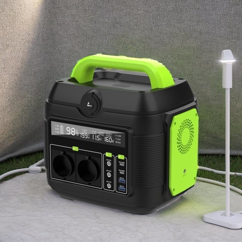 110V 220V LiFePO4 Bateria DC AC Interfaces Múltiplas Estação de Energia Solar Portátil Ideal para casa