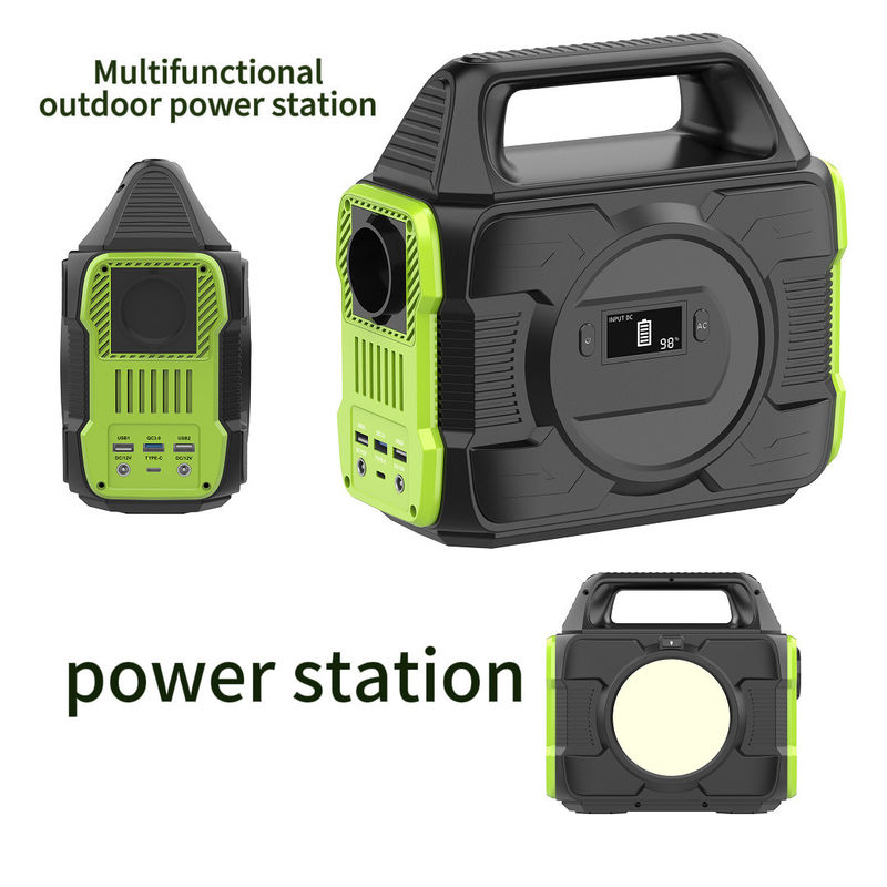 300W Carregador Multifuncional Pequeno Personalizado Estação de Energia Portátil de 500W com Capacidade nominal