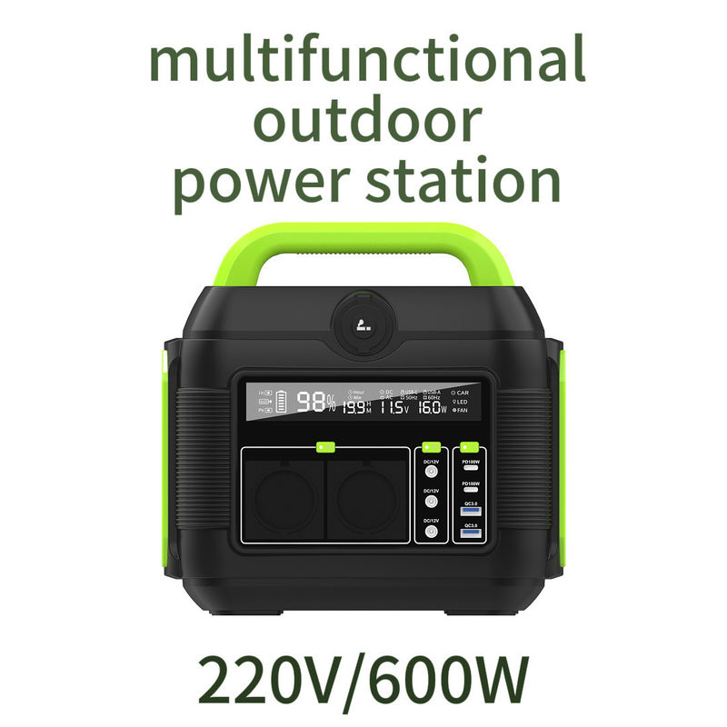 Cor personalizável S6 Outdoor Multi-Purpose 600W Portátil Power Bank Estação de Carregamento