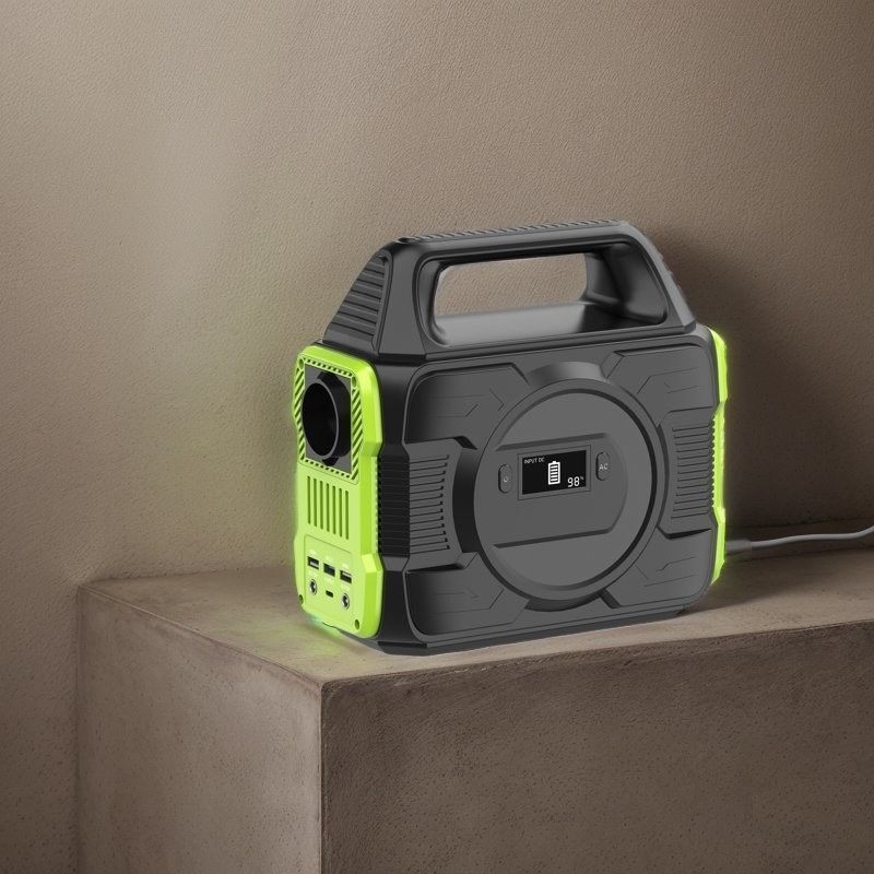 Gerador de armazenamento de energia de balcão de alta potência de 300W RV com MPPT e opção de personalização