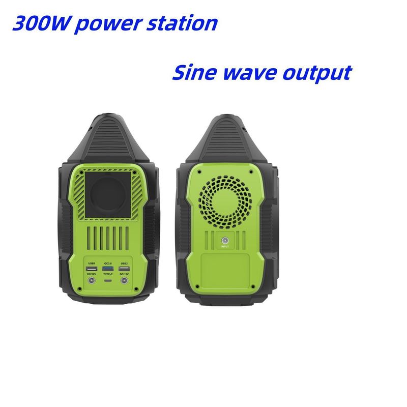 Gerador de armazenamento de energia solar portátil de 220 V a 300 W para atividades ao ar livre e emergências