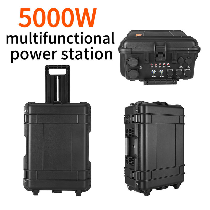 50000W Sem ruído 4800wh Bateria de íons de lítio Gerador solar para alimentação de emergência