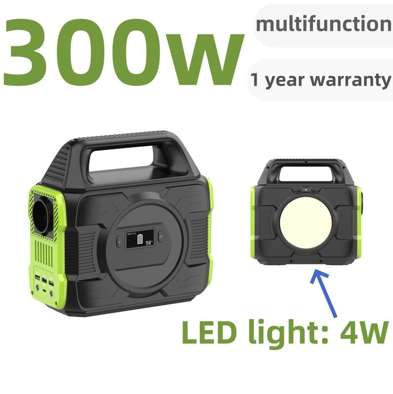 Un Socket AC personalizável 300W Usina de energia solar portátil com bateria de lítio 2024