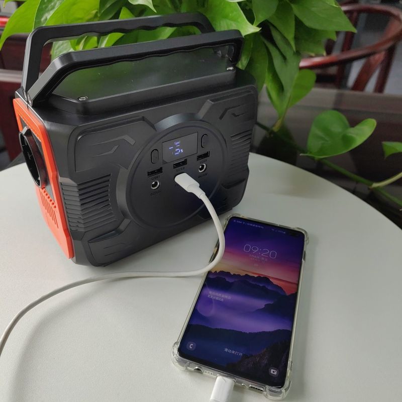1.6kg Gerador de energia solar leve e portátil 200W Power Bank para personalização